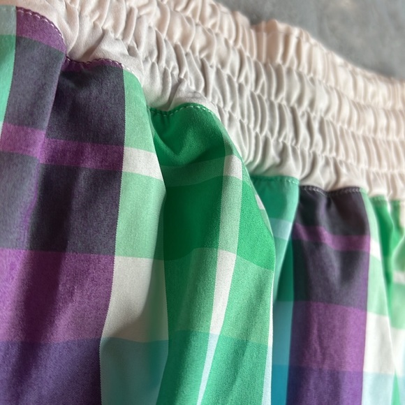 🎯Lululemon Tracker Skort Skirt Foxy Plaid Size 4 - Picture 4 of 12